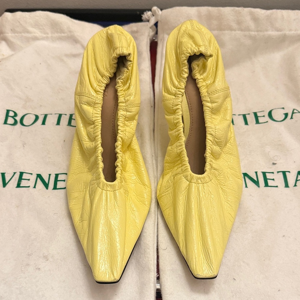 Bottega Veneta Almond Toe Pumps NEVER WORN